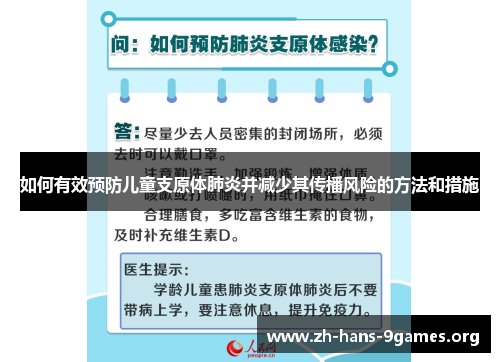如何有效预防儿童支原体肺炎并减少其传播风险的方法和措施